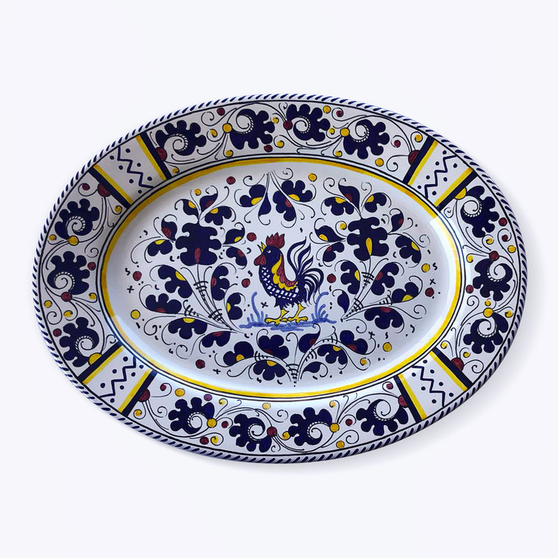 Oval serving dish 42cm